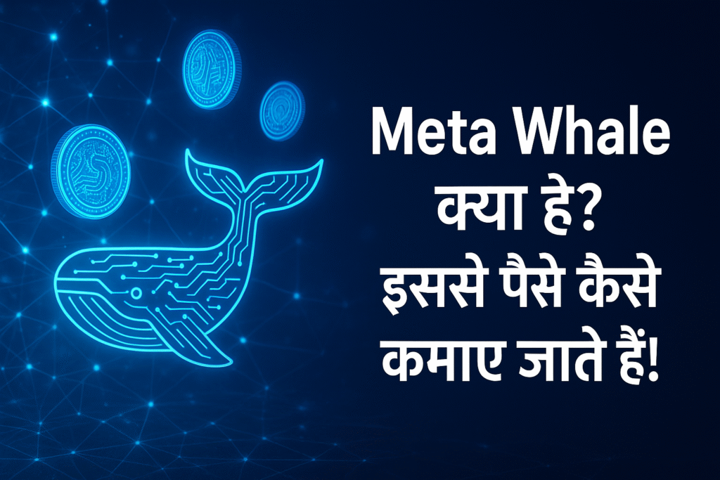 Meta Whale kya hai aur kaise paise kamaye full guide in Hindi.