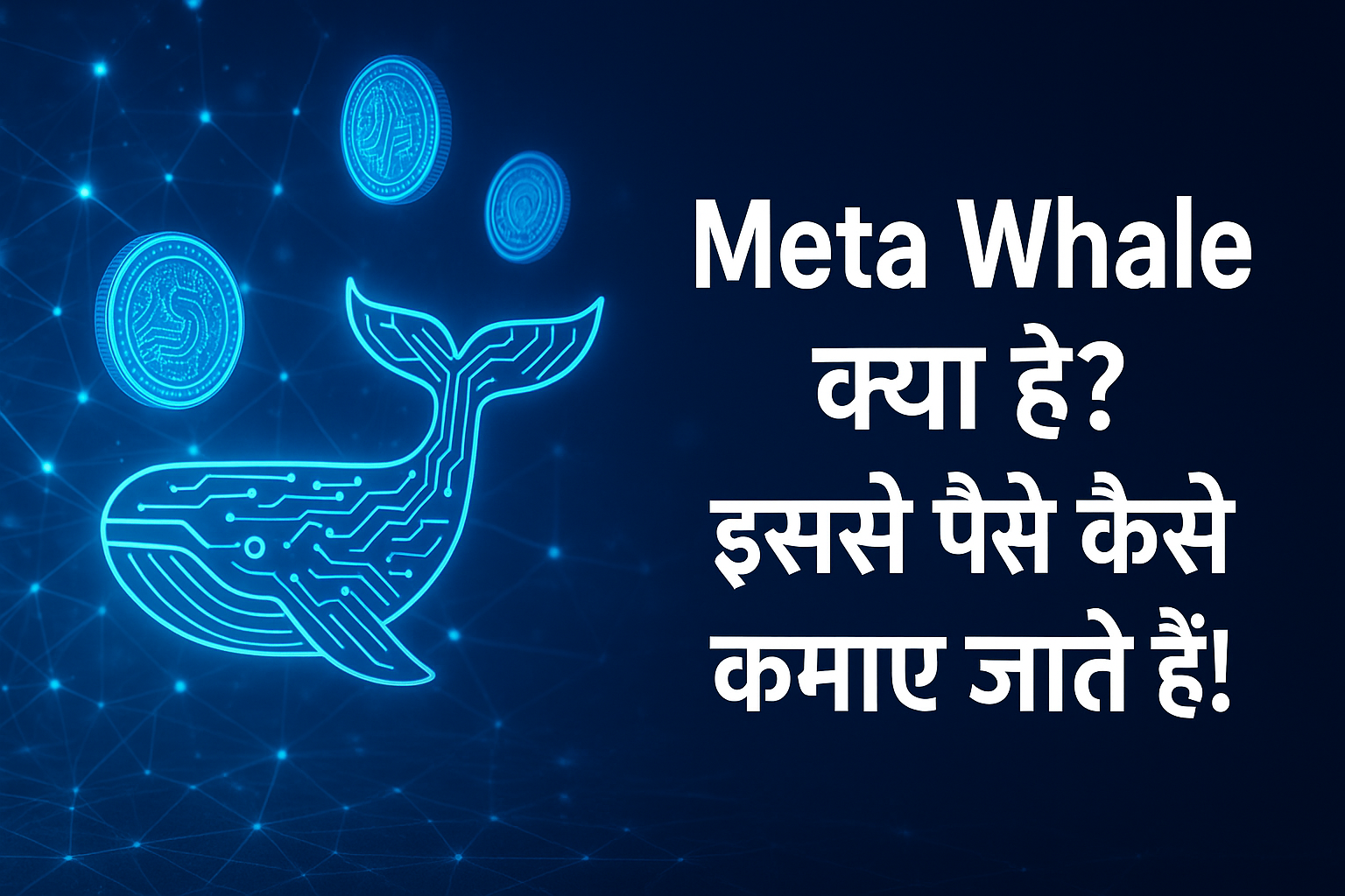 Meta Whale kya hai aur kaise paise kamaye full guide in Hindi.